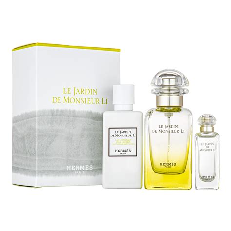 hermes le jardin de monsieur li avis|hermes jardin perfume set.